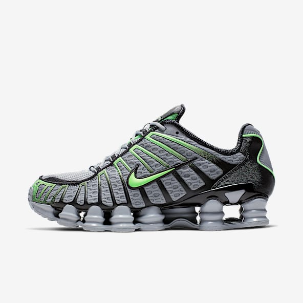 Nike shox lime green clearance